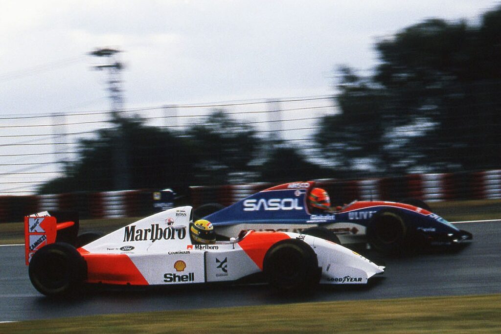 How Senna’s infamous punch inadvertently launched Irvine’s F1 career