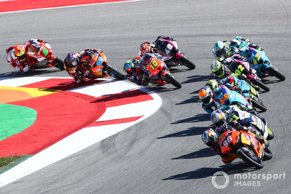 Daniel Holgado, Red Bull KTM Tech3 leads