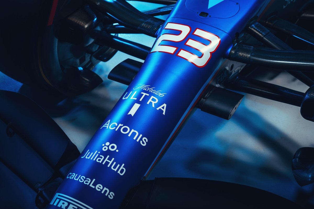 Деталь ливреи Williams FW45
