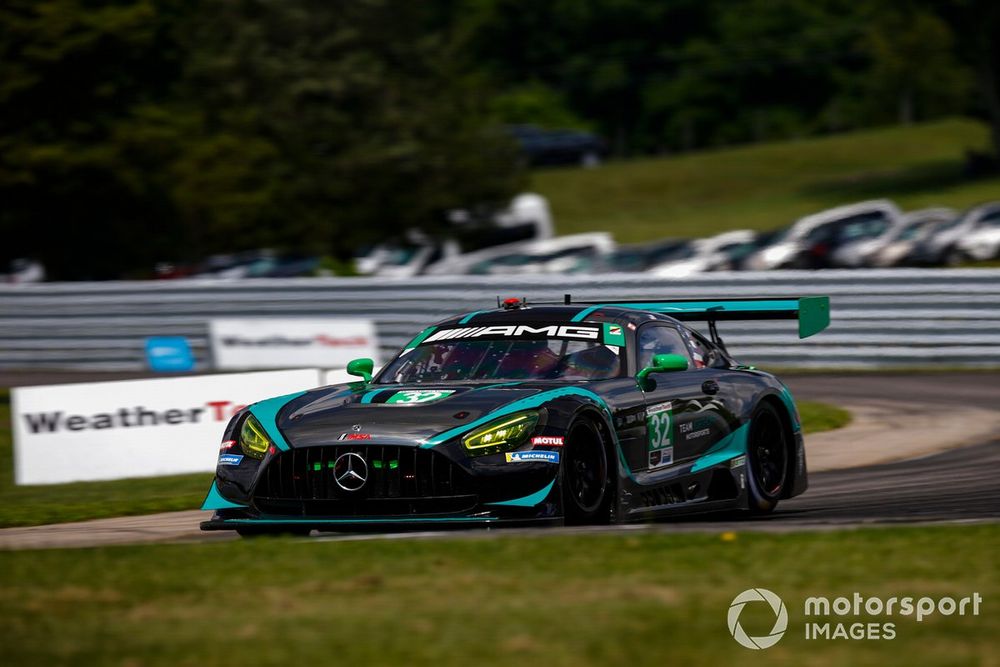 #32 Team Korthoff Motorsports Mercedes AMG GT3: Mike Skeen, Mikael Grenier