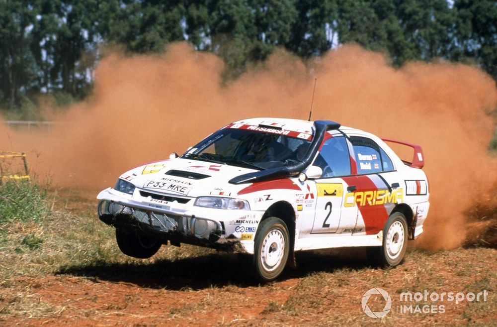 Burns and Reid had to survive plenty of scrapes to reach the finish first in 1998