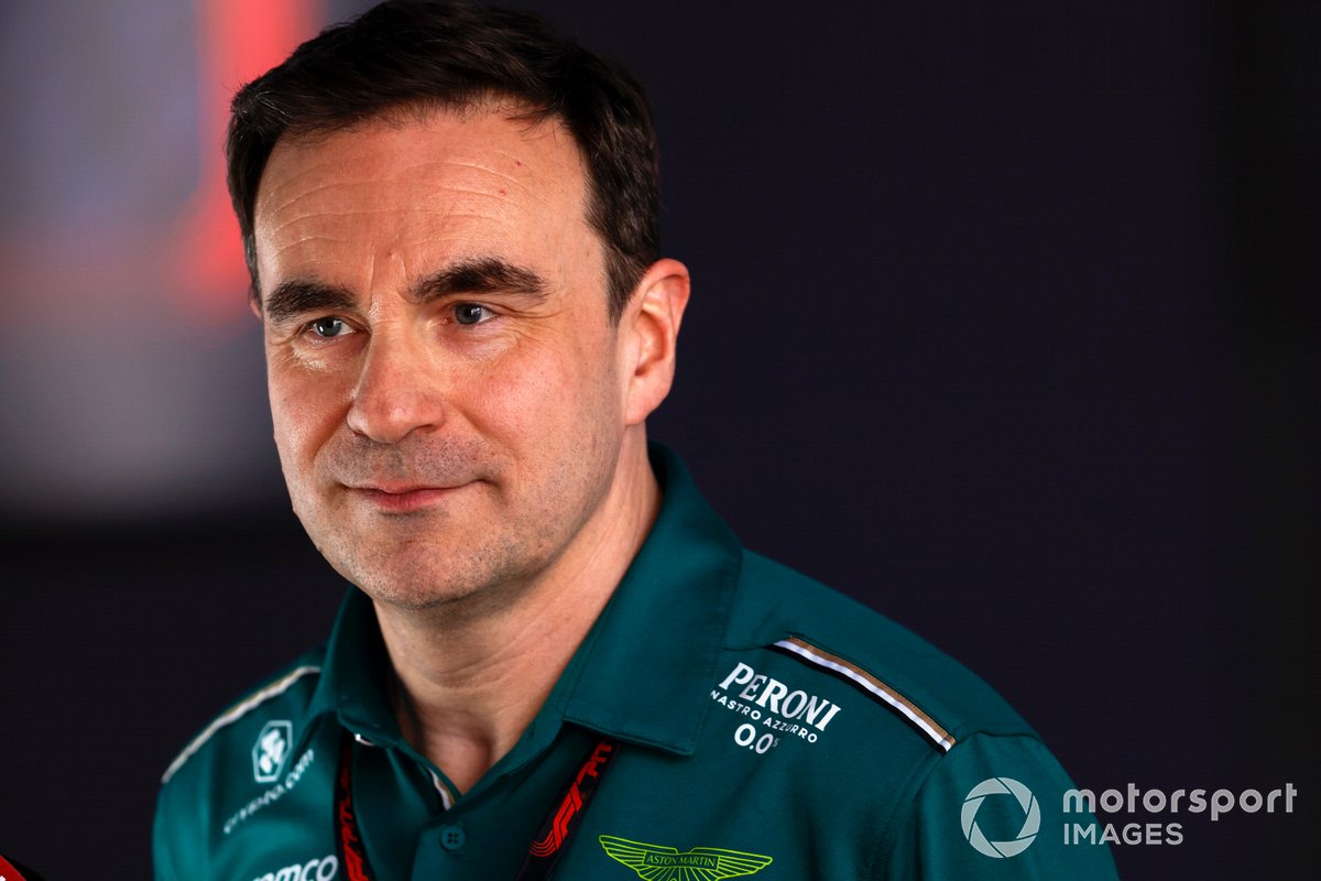 Dan Fallows, Technical Director, Aston Martin F1 Team, in a Press Conference