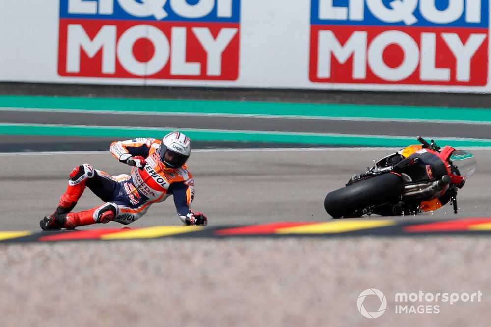 It's been a disastrous year for Marquez, who far from fighting for wins hasn't even finished a full grand prix distance in 2023