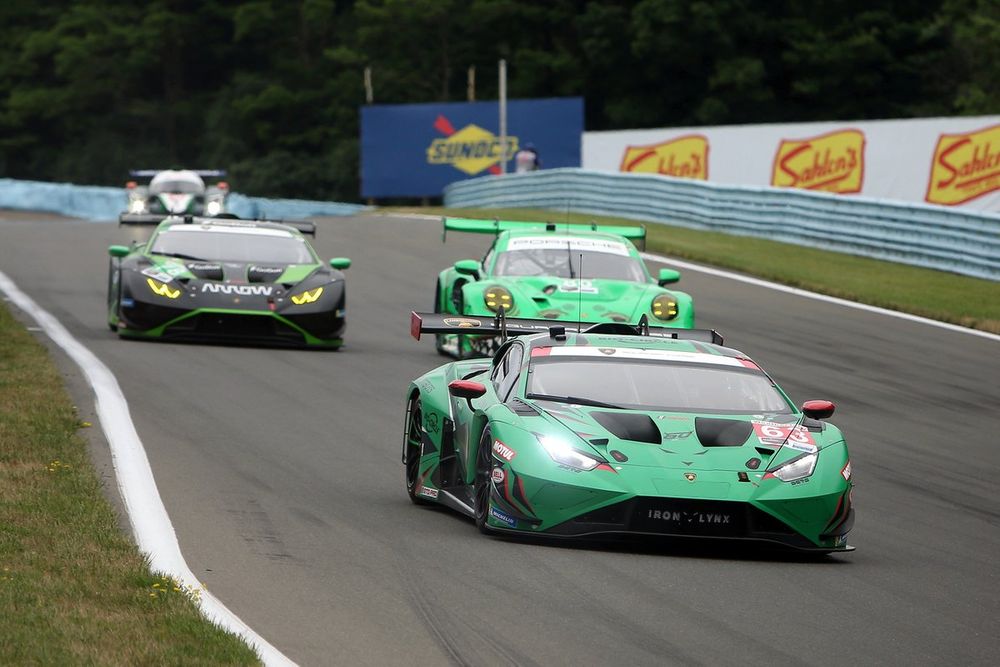 #63: Iron Lynx, Lamborghini Huracan GT3 EVO2, GTD PRO: Jordan Pepper, Andrea Caldarelli