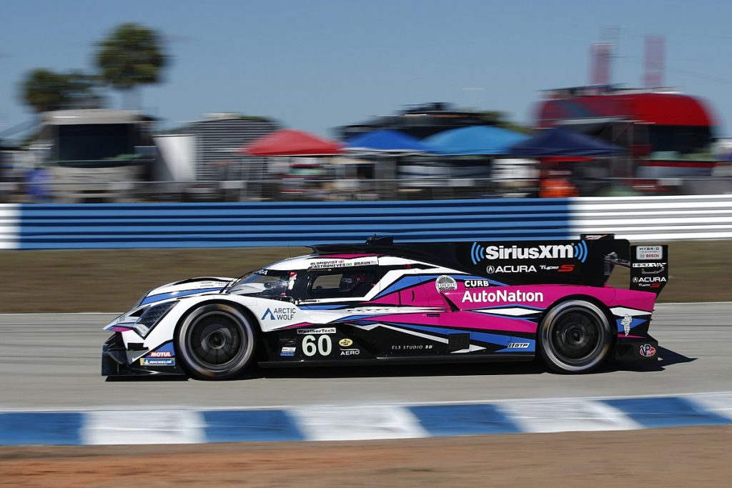 Acura Blomqvist обгоняет Bourdais Cadillac на 0,026 секунды в FP2