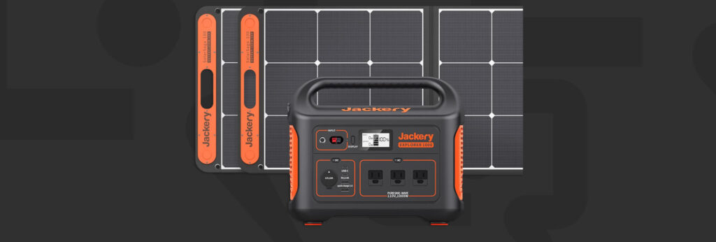Save up to 40% off Jackery Portable Solar Generators via Amazon Save up to 40% off Jackery Portable Solar Generators via Amazon