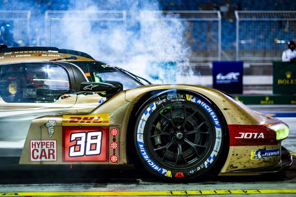 Jota struggled with its brakes in the Bahrain heat