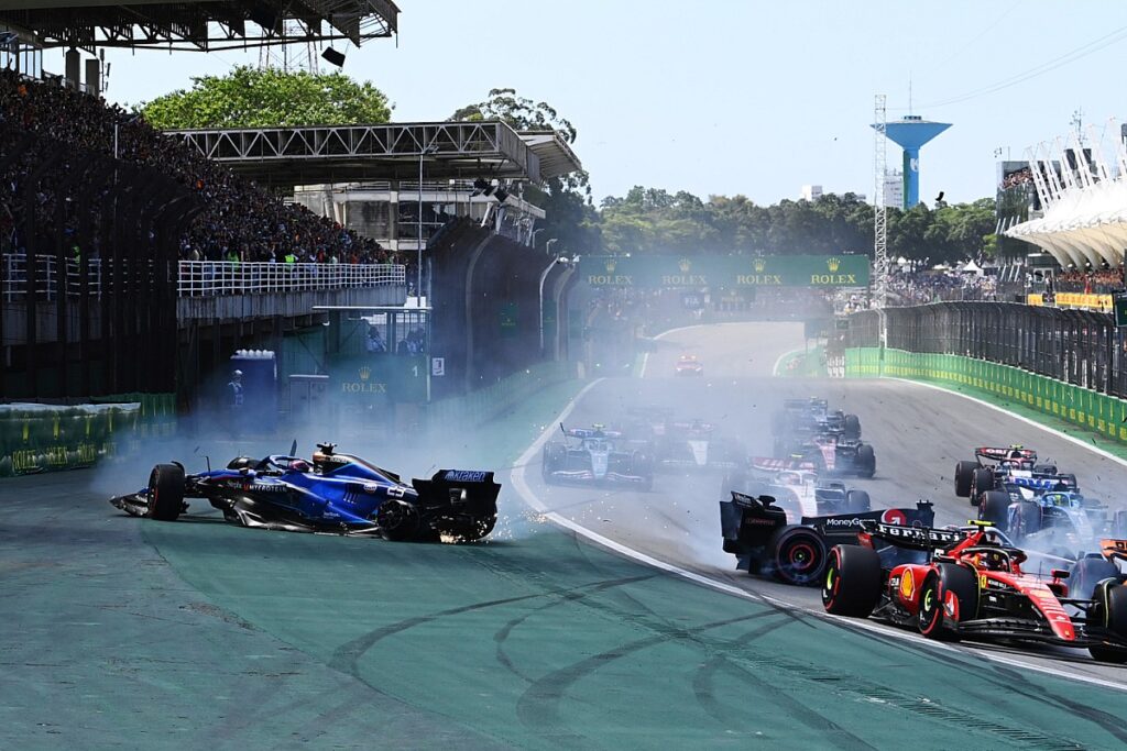 “Number one” start in F1 field led to Brazil crash