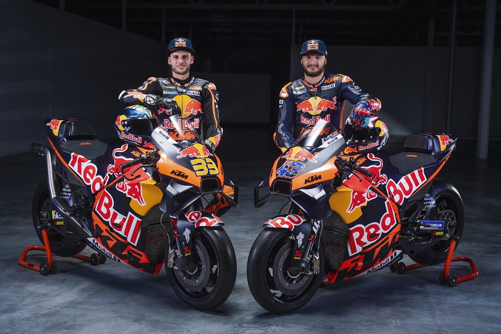 KTM uncovers updated livery for 2023 MotoGP season KTM uncovers updated livery for 2023 MotoGP season