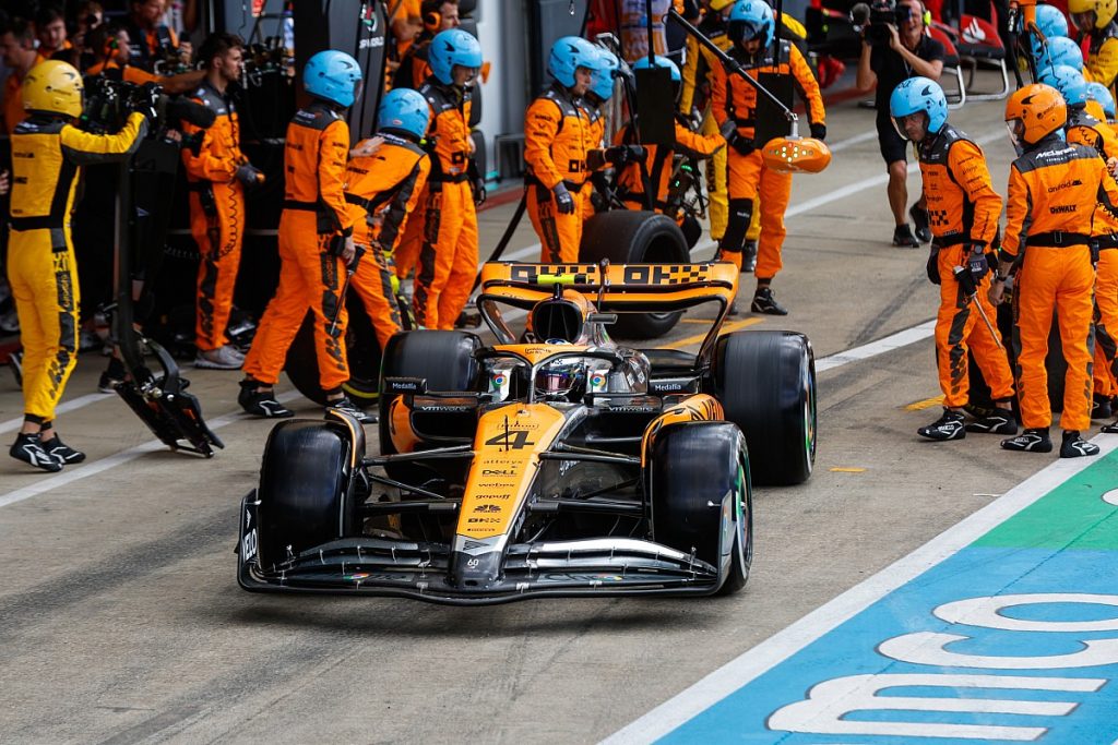 McLaren explains reason behind F1 British GP hard tyre call for Norris McLaren explains reason behind F1 British GP hard tyre call for Norris