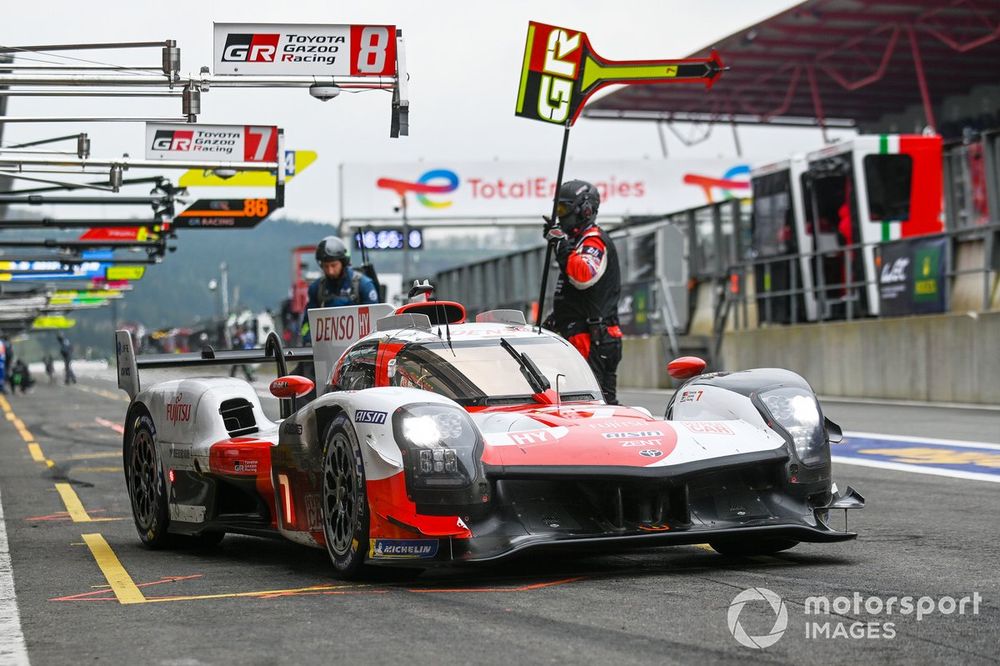 #7 Toyota Gazoo Racing Toyota GR010 - Hybrid: Mike Conway, Kamui Kobayashi, Jose Maria Lopez