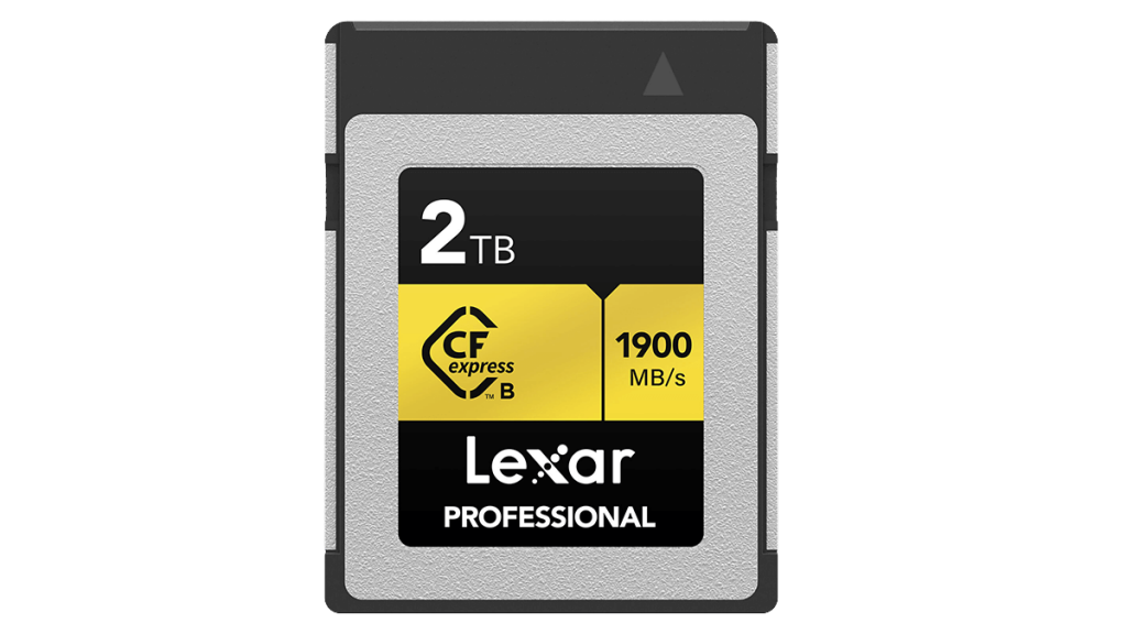 Lexar 2TB Professional CFexpress Type B Card GOLD Series 9 (Reg 9)