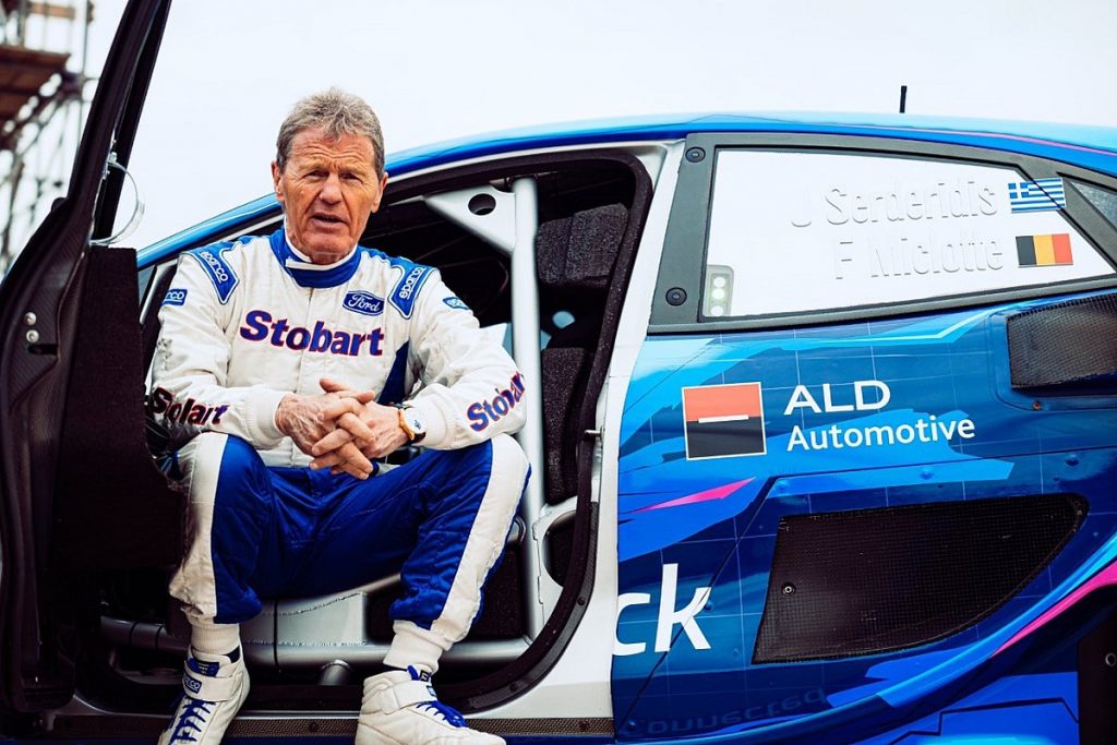 M-Sport boss Malcolm Wilson drives WRC Rally1 Ford Puma