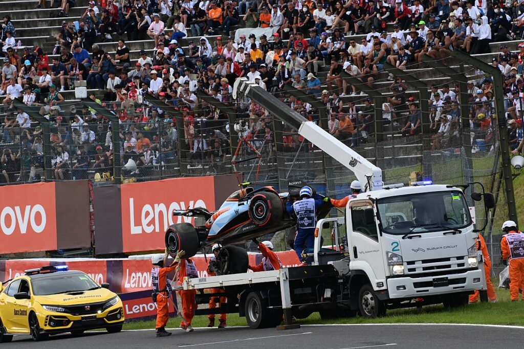 Costly F1 crashes masking Sargeant’s «steady improvement»