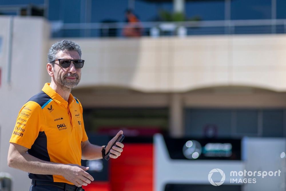 Andrea Stella, Team Principal, McLaren 