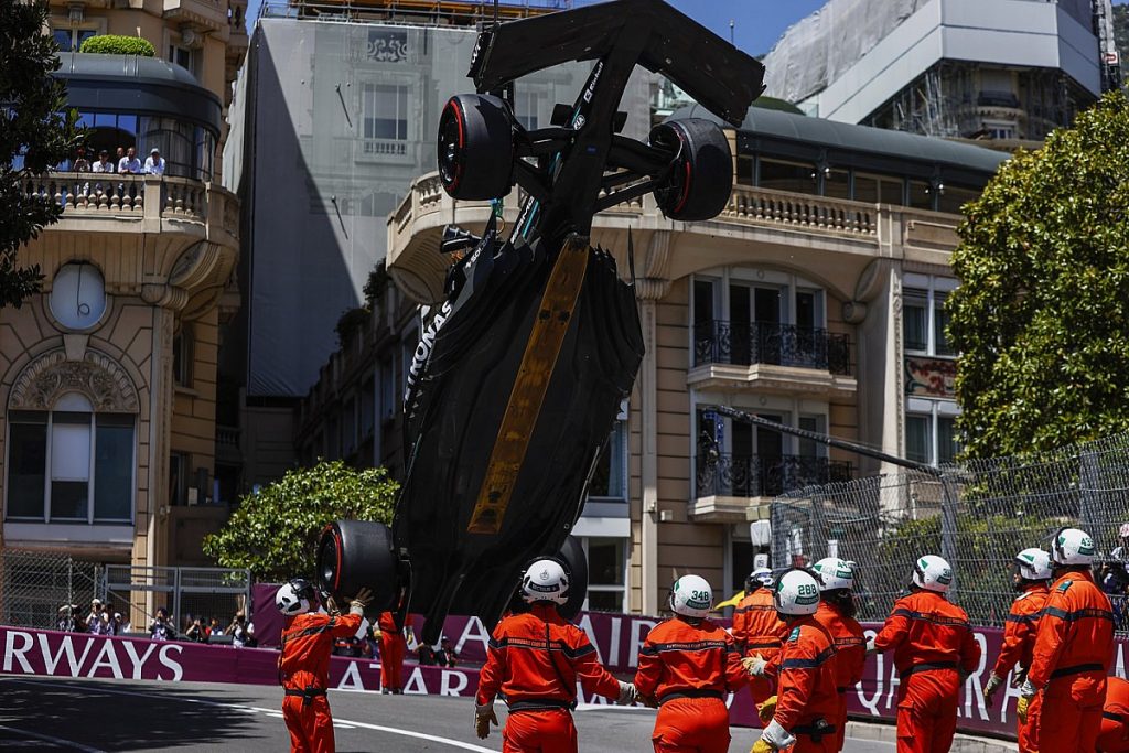 The Monaco crane lifts that show how Red Bull and Mercedes’ F1 floors compare