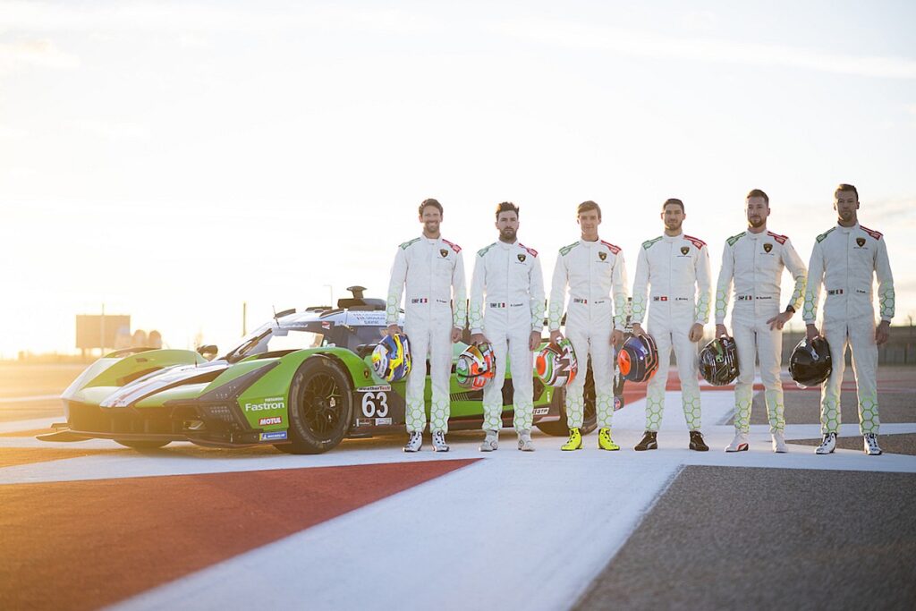Lamborghini completes WEC and IMSA line-ups with Mortara and Cairoli