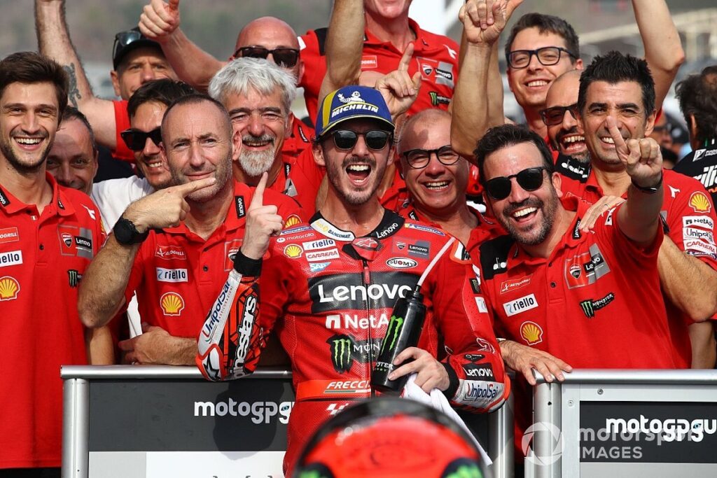 Bagnaia takes vital win from 13th as Martin crashes Bagnaia takes vital win from 13th as Martin crashes