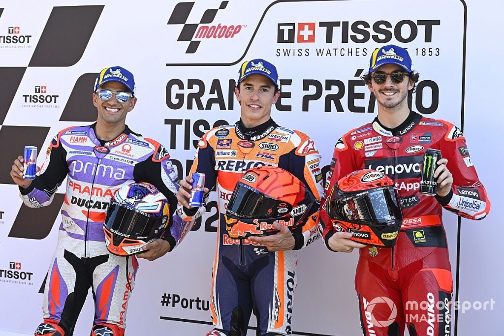 Marc Marquez grabs first pole of 2023, Quartararo 11th