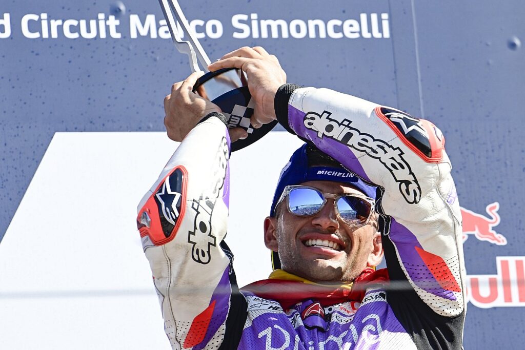 Martin says winning 2023 MotoGP title ‘not my responsibility’ after Misano double Martin says winning 2023 MotoGP title ‘not my responsibility’ after Misano double