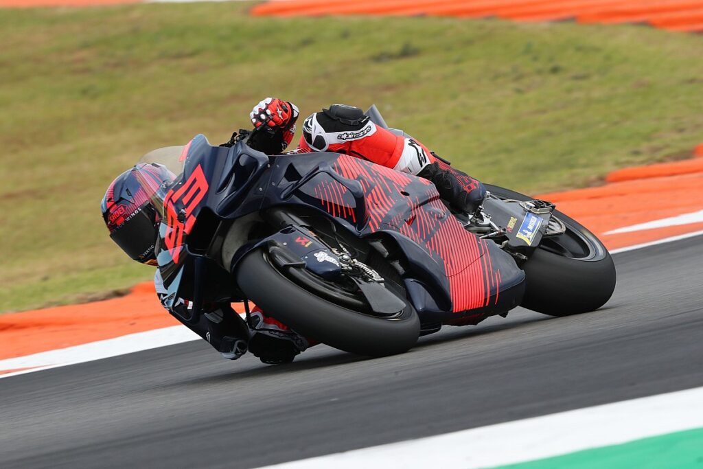 First images of Marc Marquez on Ducati MotoGP bike revealed