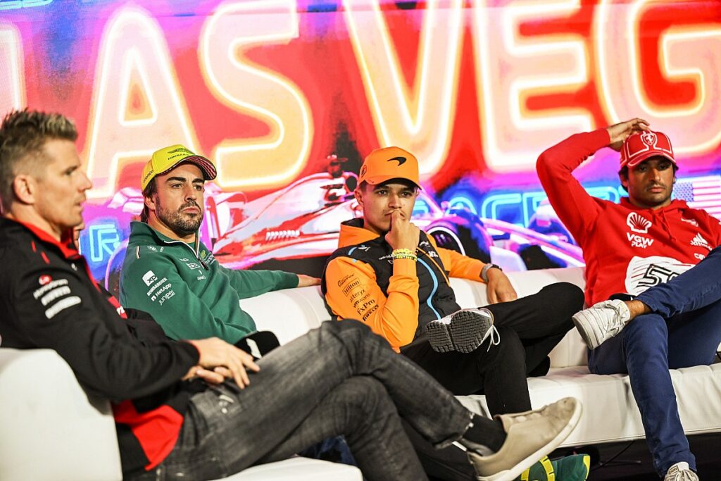 How F1 drivers seek to gain from “brutal” Las Vegas GP jet lag