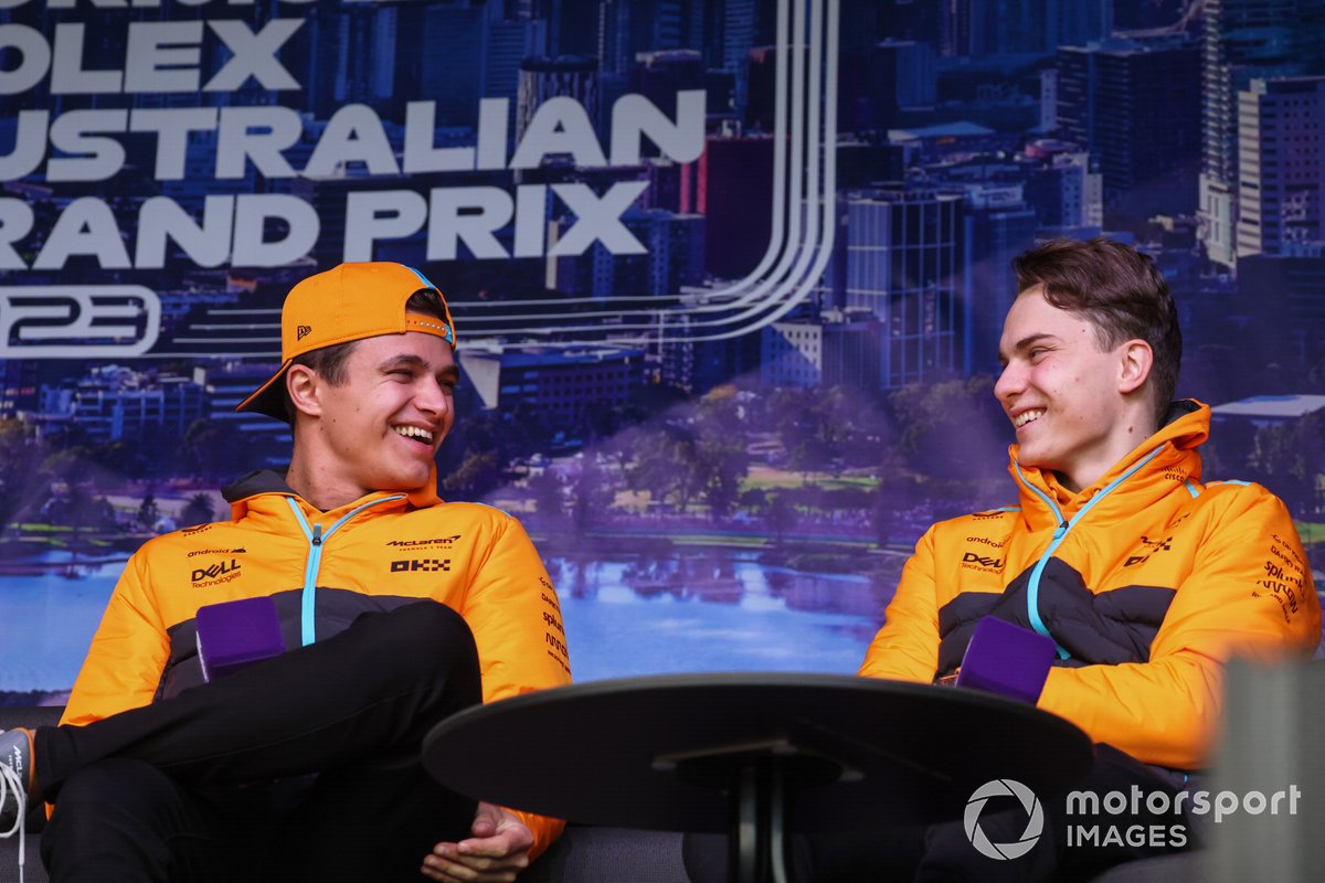 Lando Norris, McLaren, Oscar Piastri, McLaren 