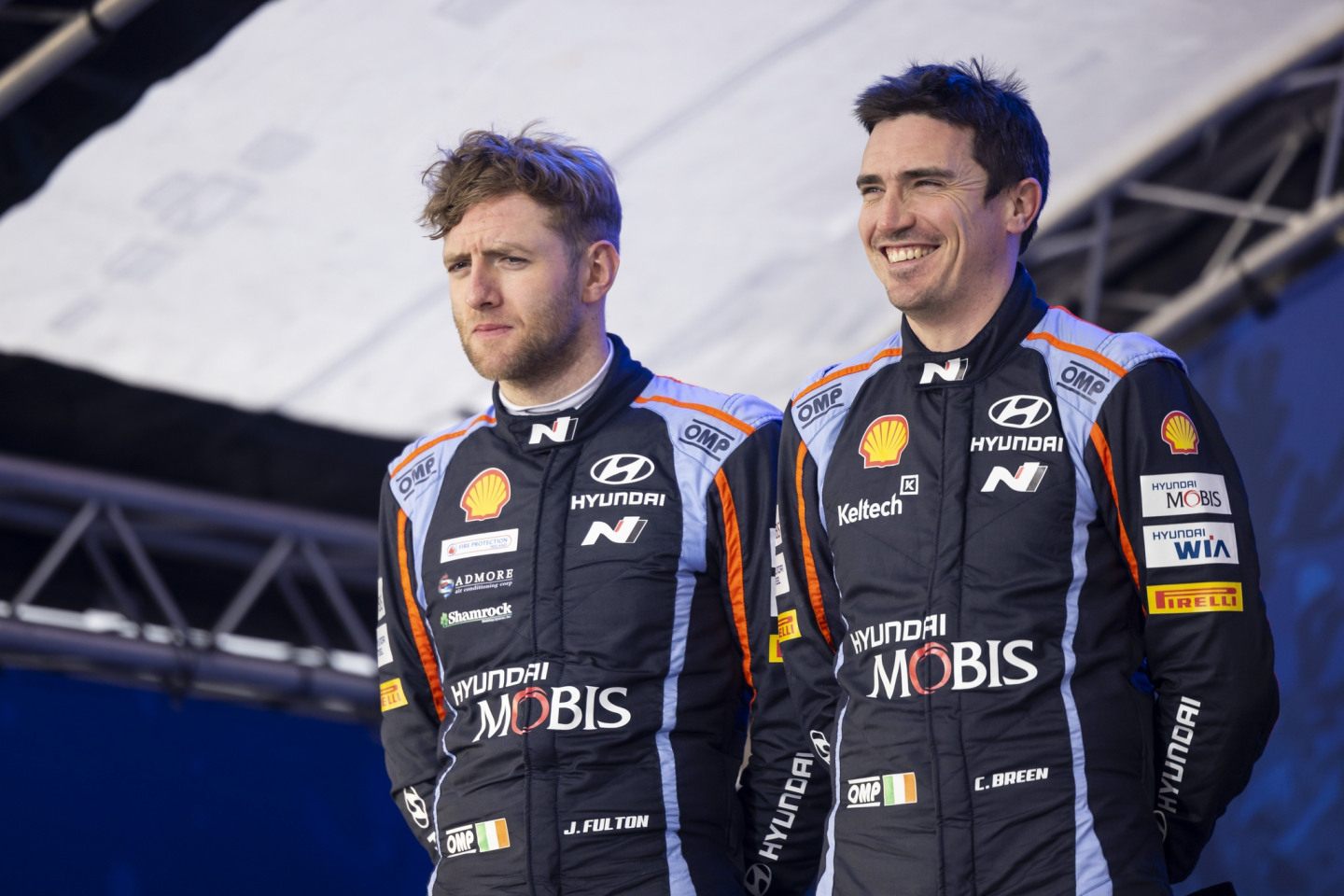 Джеймс Фултон и Крейг Брин © Hyundai Motosport