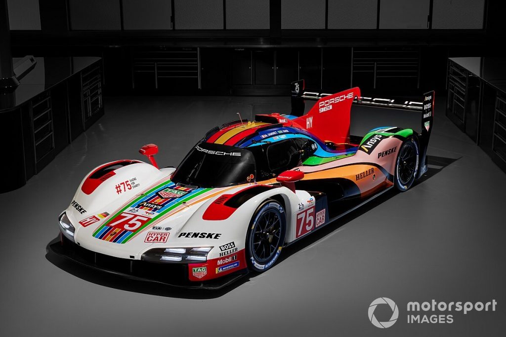 Porsche reveals special livery for Le Mans 24 Hours
