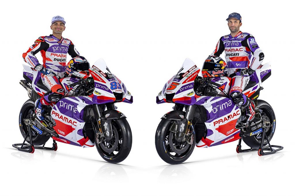 Pramac Ducati unwraps 2023 MotoGP livery Pramac Ducati unwraps 2023 MotoGP livery
