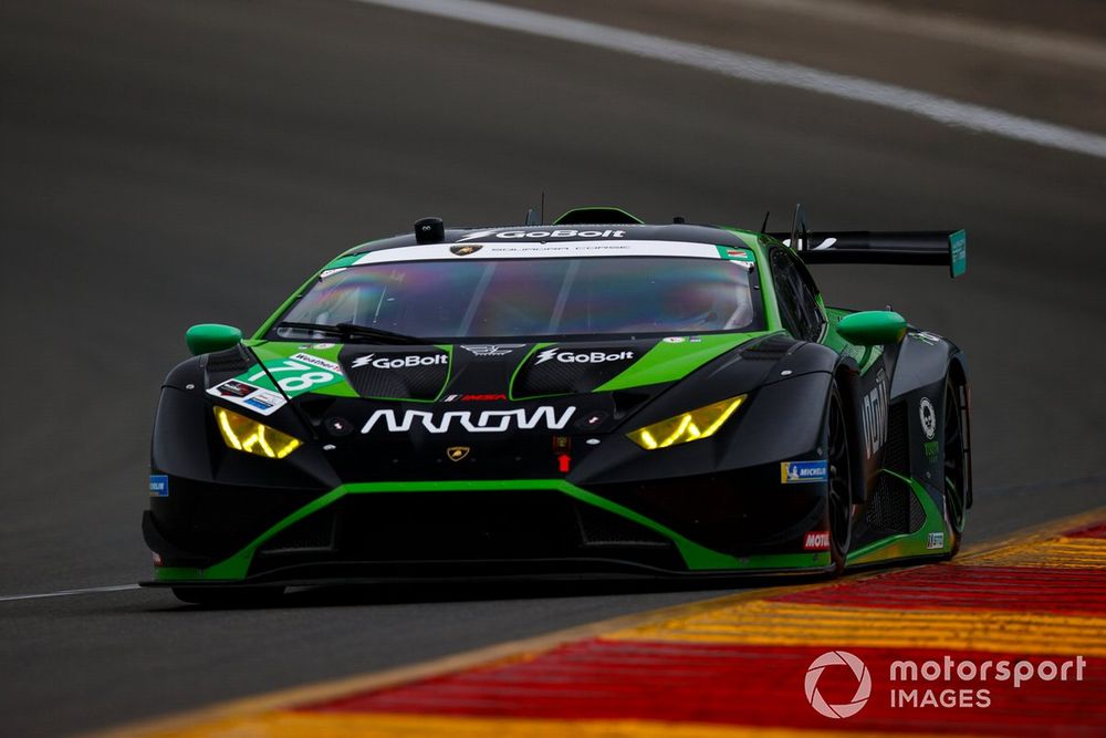 #78: US RaceTronics, Lamborghini Huracan GT3 EVO2, GTD: Misha Goikhberg, Loris Spinelli, Patrick Liddy