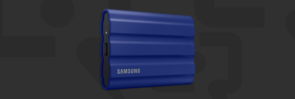Samsung 1TB T7 Shield Portable SSD  (Reg )