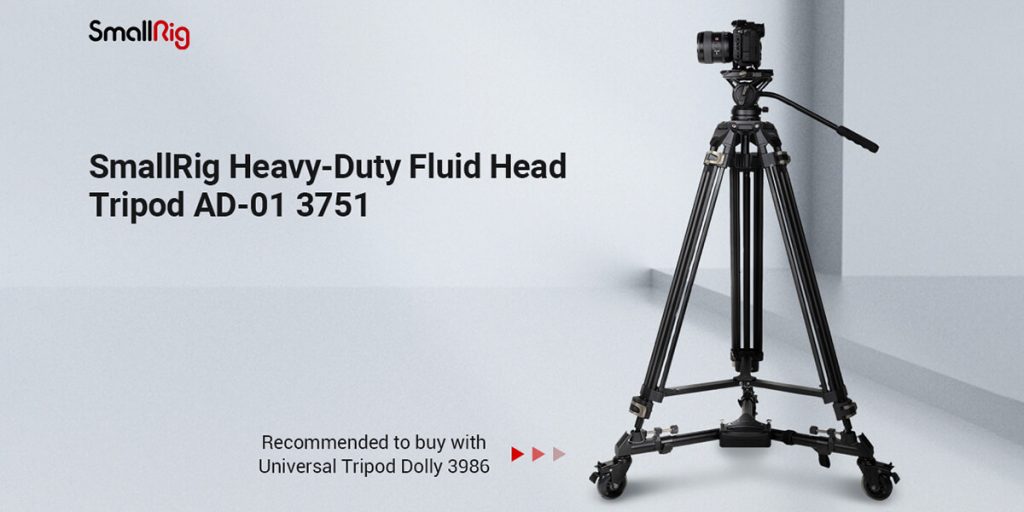 Штатив для тяжелых условий эксплуатации SmallRig AD-01 с подвижной головкой