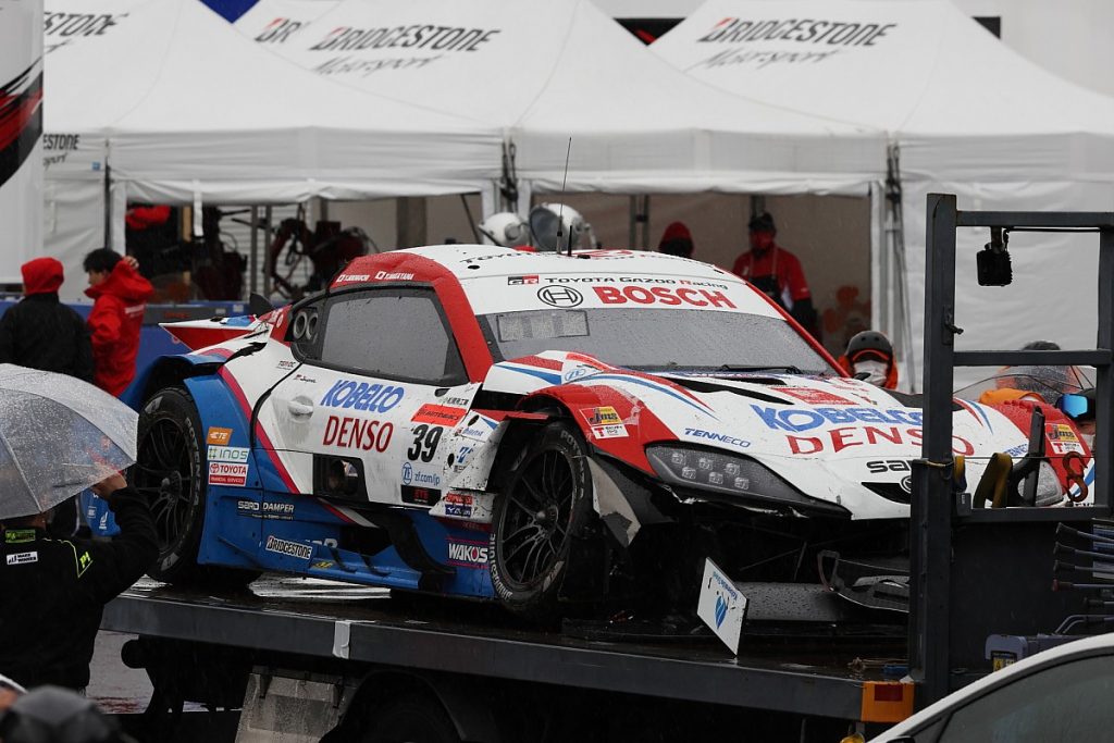 Yuichi Nakayama escapes big Okayama practice crash