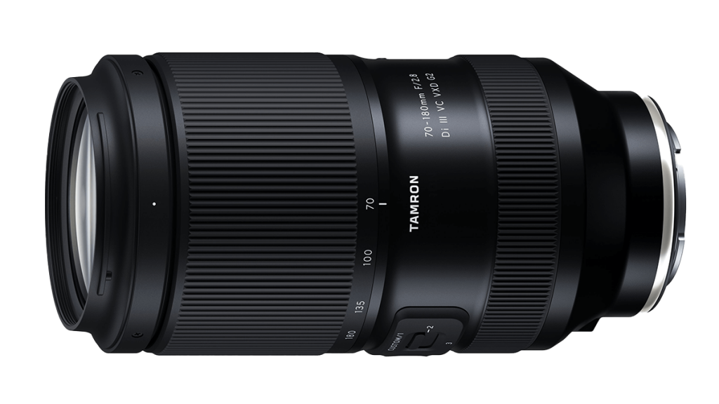 Tamron announces the 70-180 f/2.8 Di II VC VXD G2 for E-Mount, as the RF mount waits