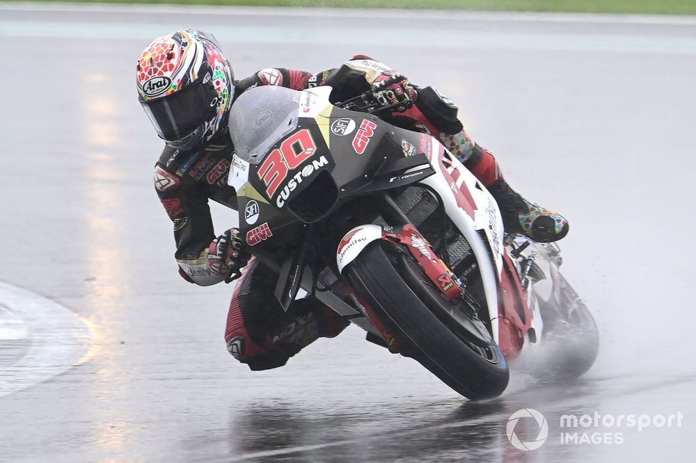 Nakagami was given a new Honda fairing at the British GP, showing its trust in a rider who's been in its ranks since 2018