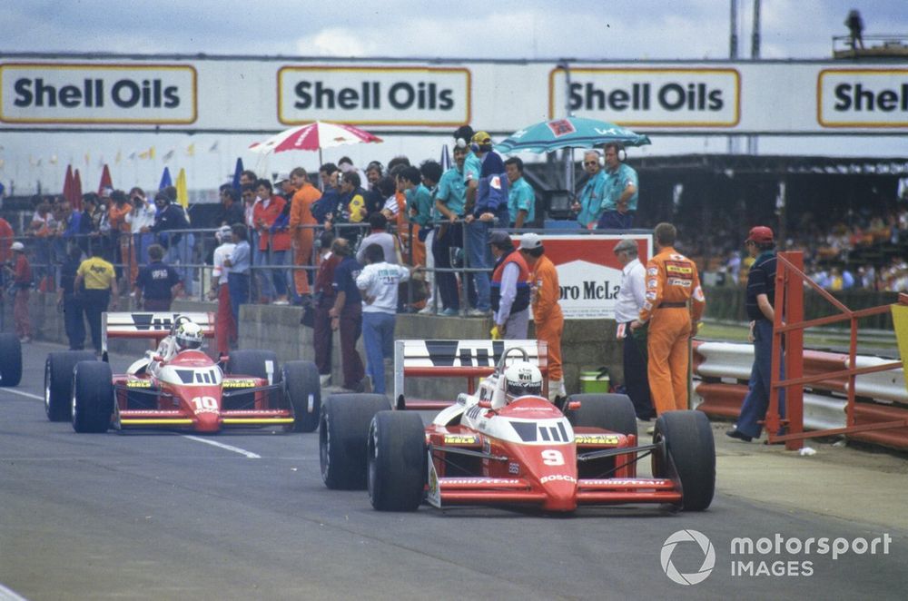 Brundle and Danner made for the ideal pairing at minnows Zakspeed