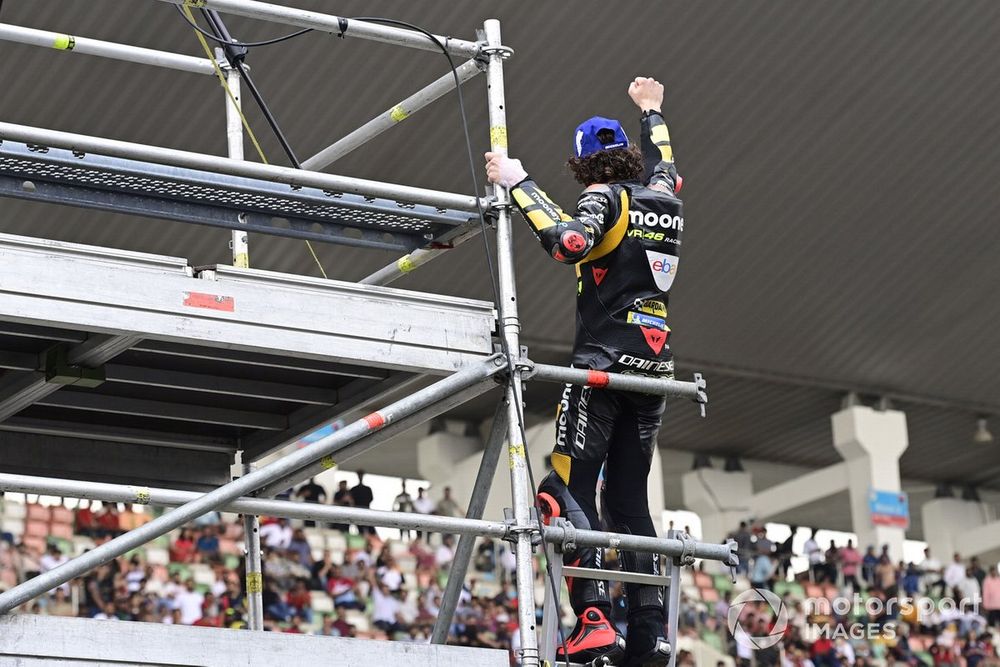 Bezzecchi scored three grands prix wins in 2023