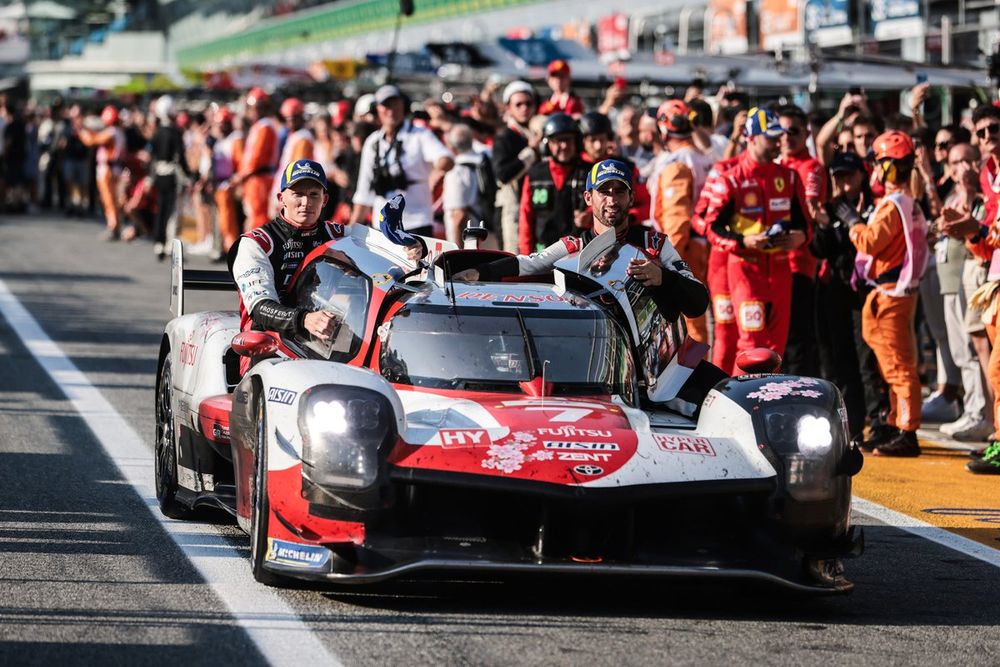 #7 Toyota Gazoo Racing Toyota GR010 - Hybrid: Mike Conway, Kamui Kobayashi, Jose Maria Lopez