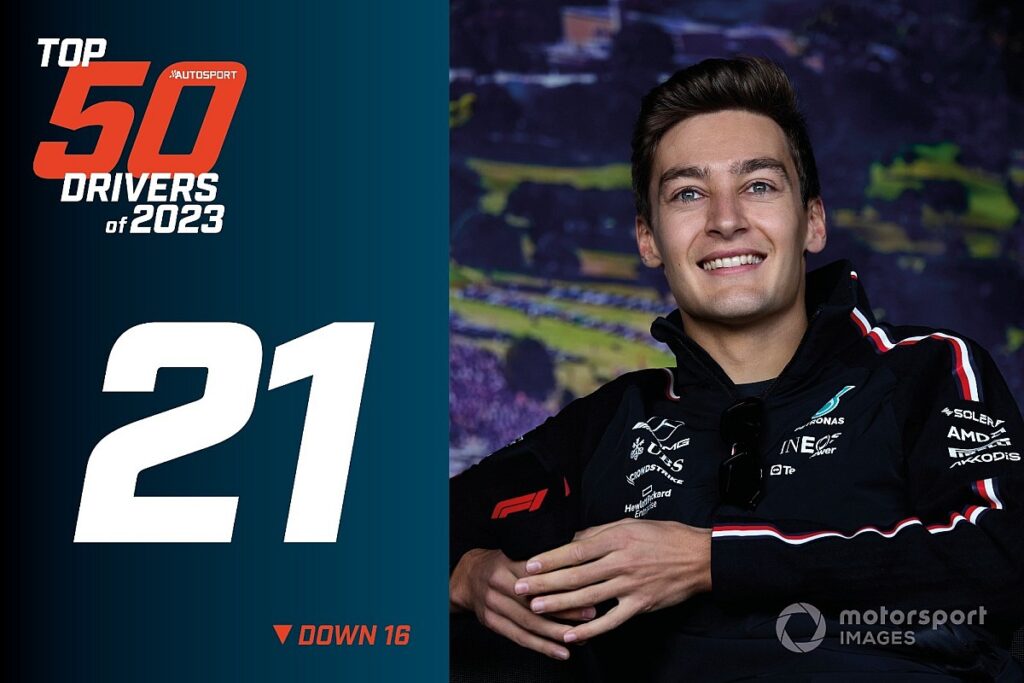 Autosport Top 50 of 2023: #21 George Russell Autosport Top 50 of 2023: #21 George Russell