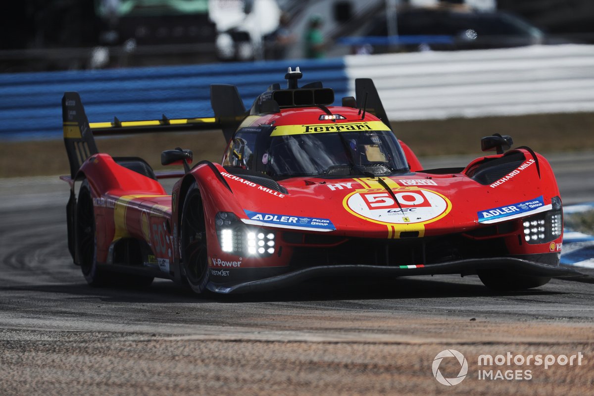 #50 Ferrari AF Corse Ferrari 499P: Antonio Fuoco, Miguel Molina, Nicklas Nielsen