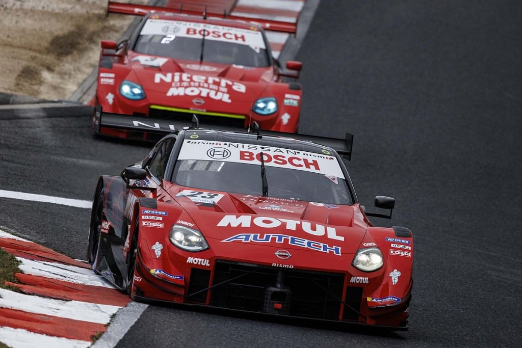 NISMO Nissan had «luck» in crazy Okayama opener