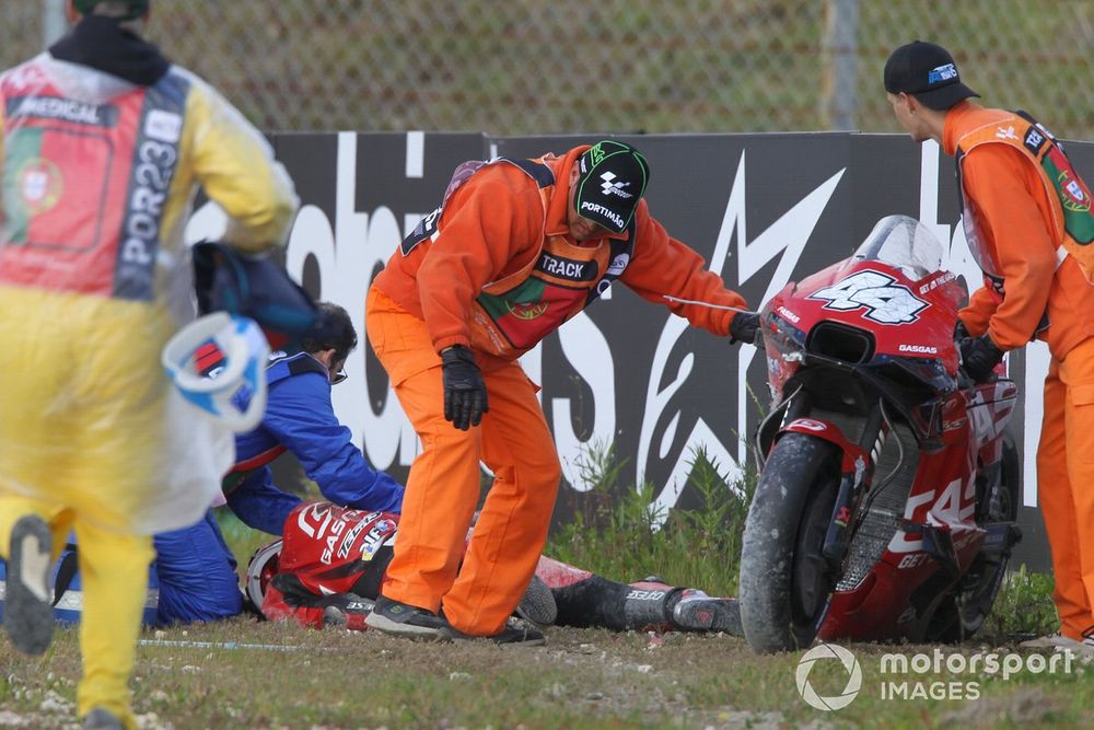 Pol Espargaro suffered extensive injuries, including fractures to his back and jaw in March of 2023