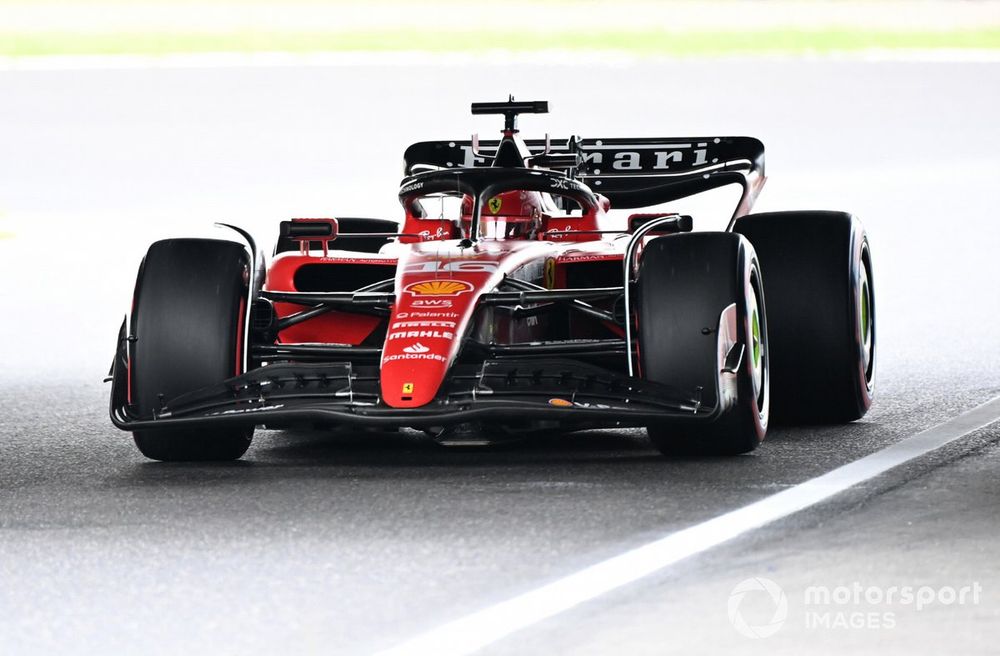Leclerc was Verstappen's nearest challenger on Friday, as Ferrari appeared to maintain its recent surge