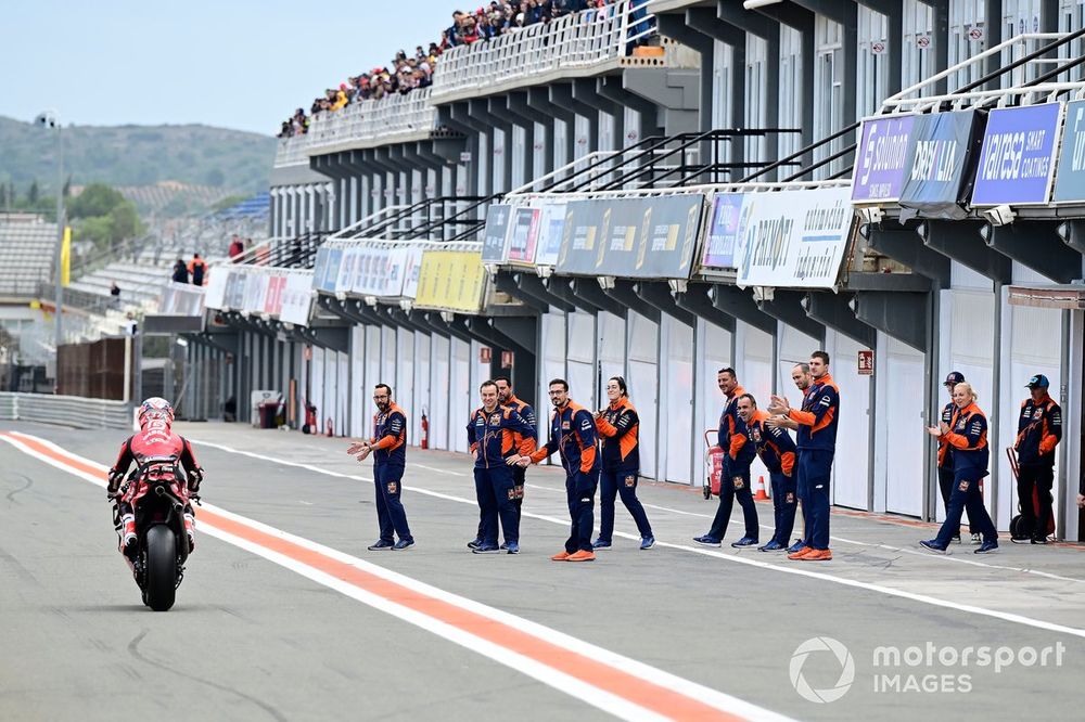 KTM has put a lot of support behind Acosta's development