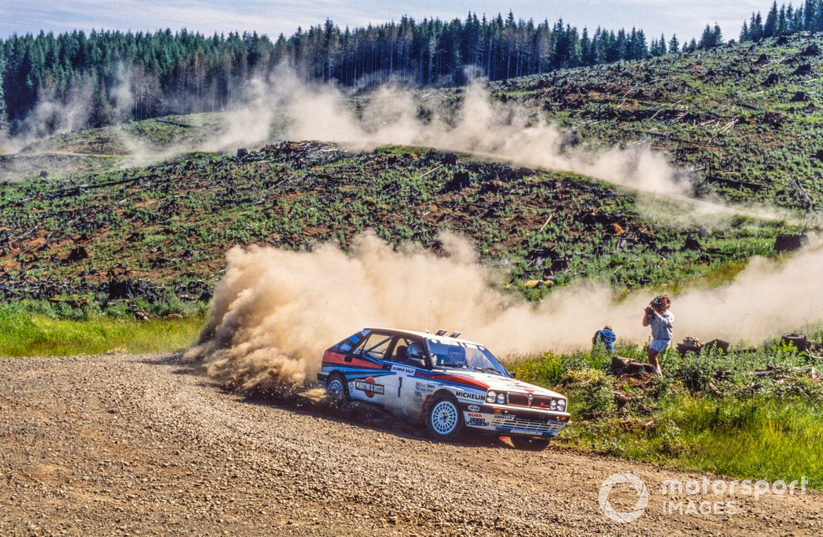 Miki Biasion won the last WRC event staged in the USA back in 1988