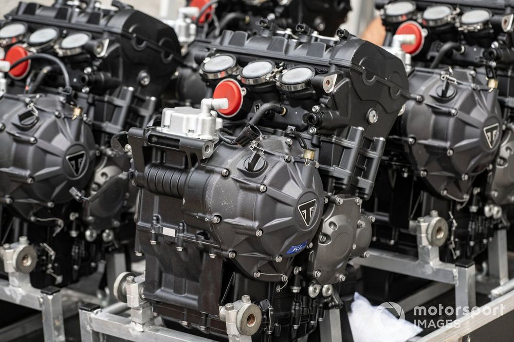 Triumph Moto2 engines