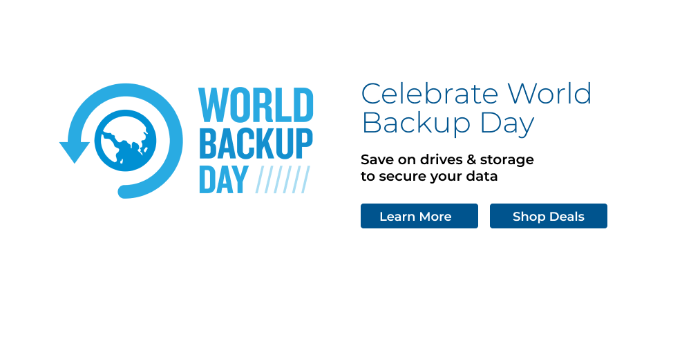 Отметьте Всемирный день резервного копирования вместе с B&H Photo Отметьте Всемирный день резервного копирования вместе с B&H Photo