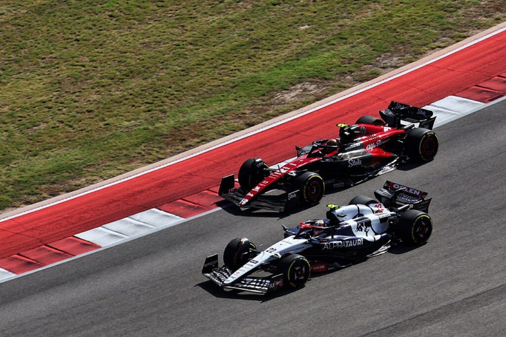 Alfa Romeo embracing Las Vegas F1 chaos to catch “too fast” AlphaTauri