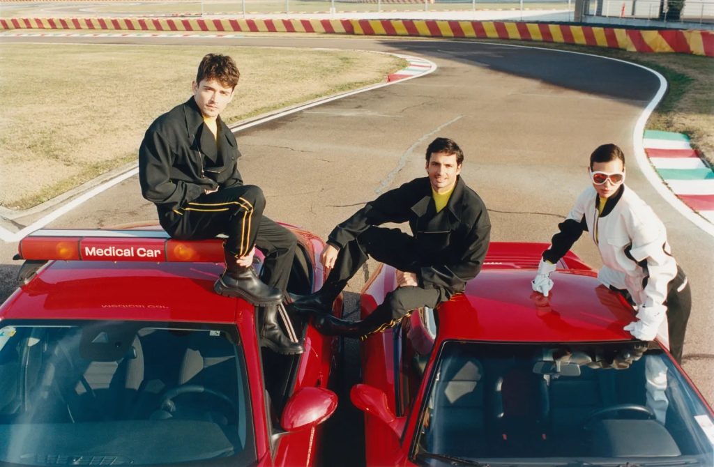 Пилоты Ferrari поучаствовали в фотосессии с Ириной Шейк